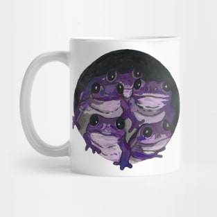 Violet frogs Mug